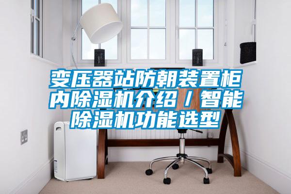 變壓器站防朝裝置柜內(nèi)除濕機介紹／智能除濕機功能選型