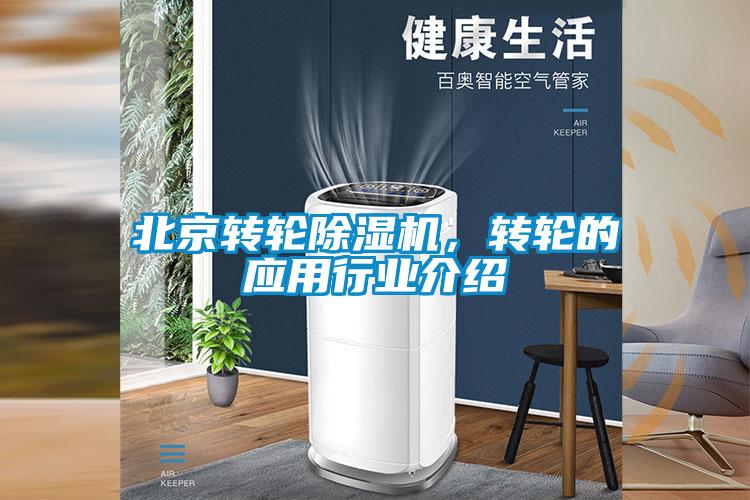 北京轉輪除濕機，轉輪的應用行業介紹