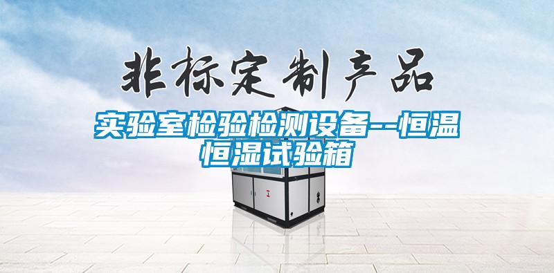 實驗室檢驗檢測設備--恒溫恒濕試驗箱