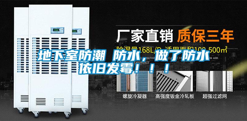 地下室防潮≠防水，做了防水依舊發(fā)霉！！！