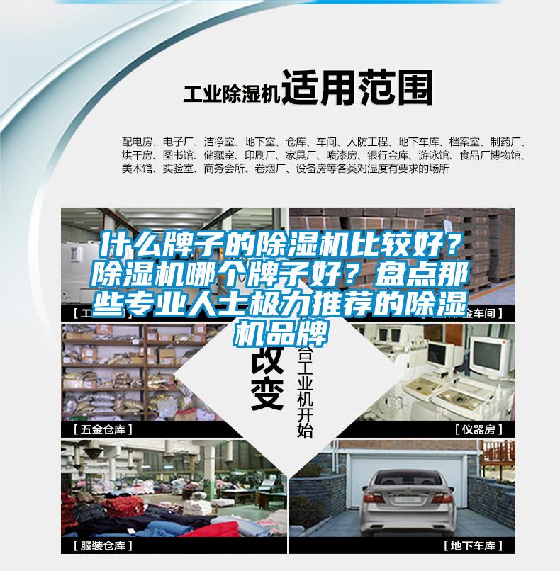 什么牌子的除濕機比較好？除濕機哪個牌子好？盤點那些專業人士極力推薦的除濕機品牌