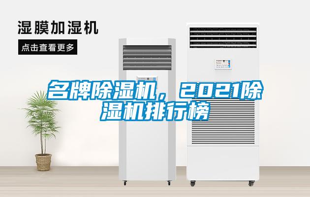 名牌除濕機，2021除濕機排行榜