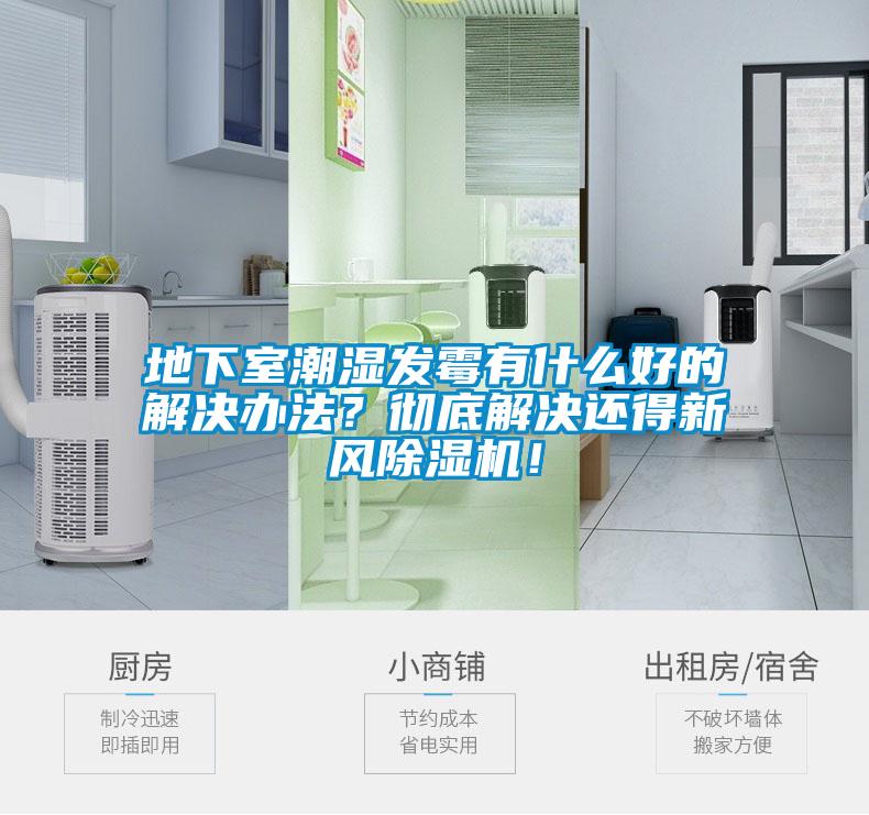 地下室潮濕發霉有什么好的解決辦法？徹底解決還得新風除濕機！