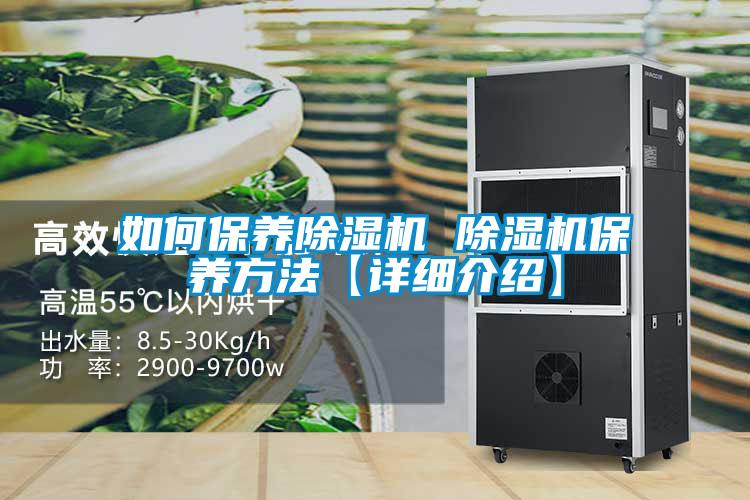 如何保養除濕機 除濕機保養方法【詳細介紹】