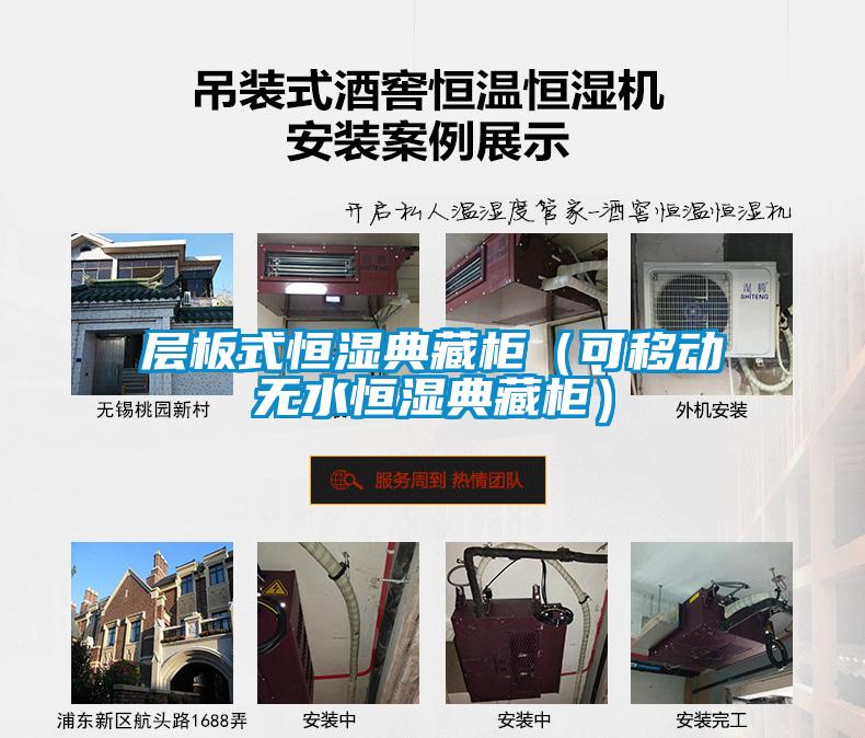 層板式恒濕典藏柜（可移動無水恒濕典藏柜）