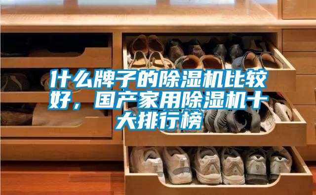 什么牌子的除濕機比較好，國產家用除濕機十大排行榜