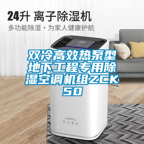 雙冷高效熱泵型地下工程專用除濕空調(diào)機(jī)組ZCK50