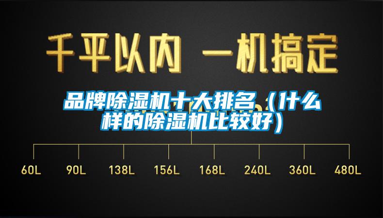 品牌除濕機十大排名（什么樣的除濕機比較好）