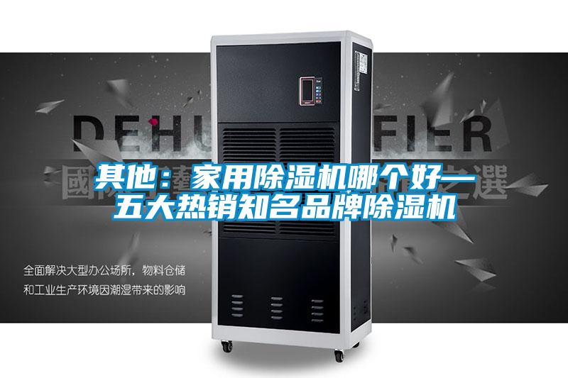 其他：家用除濕機哪個好—五大熱銷知名品牌除濕機