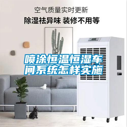 噴涂恒溫恒濕車間系統(tǒng)怎樣實施
