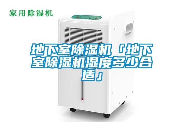地下室除濕機「地下室除濕機濕度多少合適」