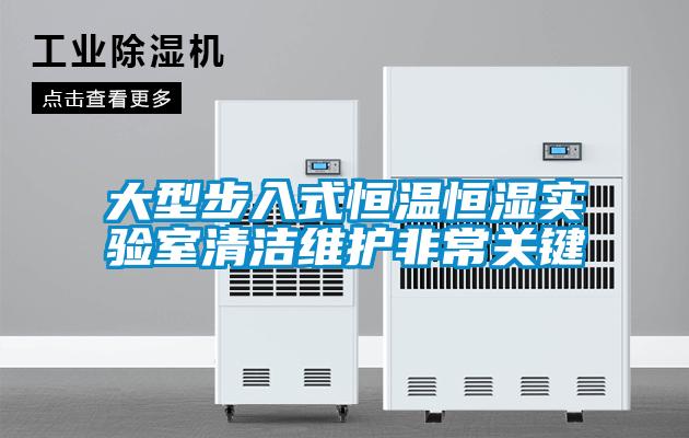 大型步入式恒溫恒濕實驗室清潔維護非常關鍵