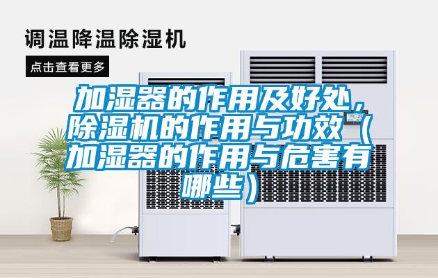 加濕器的作用及好處，除濕機的作用與功效（加濕器的作用與危害有哪些）