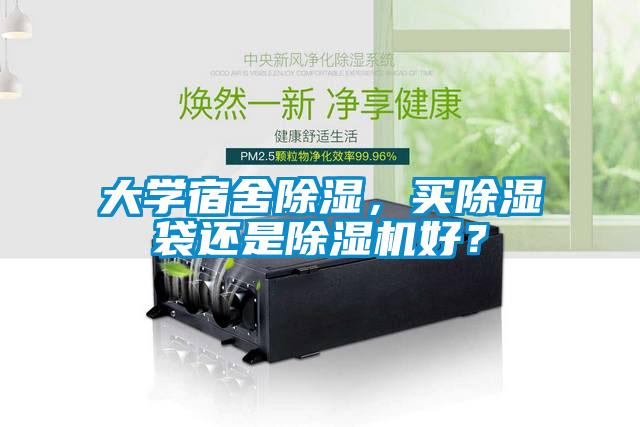大學宿舍除濕，買除濕袋還是除濕機好？