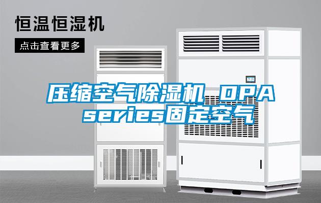 壓縮空氣除濕機 DPA series固定空氣
