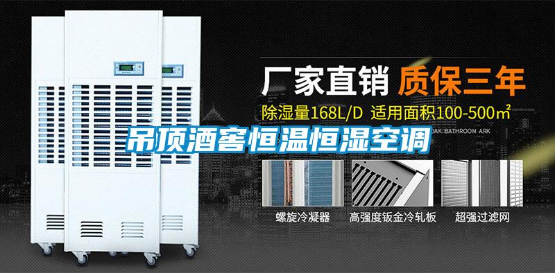 吊頂酒窖恒溫恒濕空調