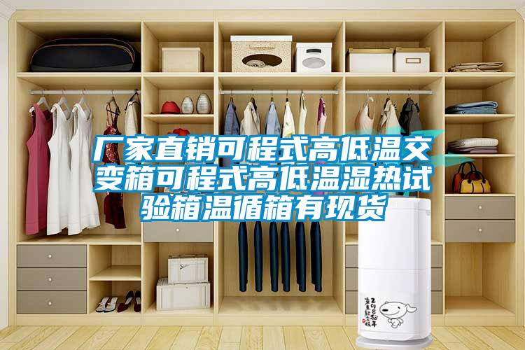 廠家直銷可程式高低溫交變箱可程式高低溫濕熱試驗箱溫循箱有現貨
