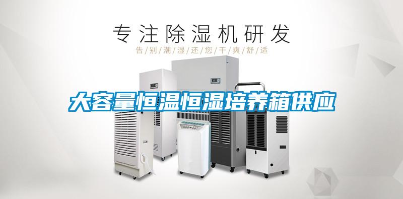 大容量恒溫恒濕培養箱供應