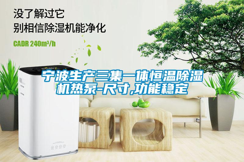 寧波生產三集一體恒溫除濕機熱泵-尺寸,功能穩定