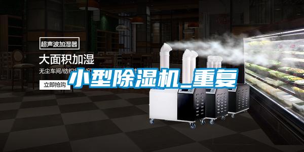 小型除濕機_重復