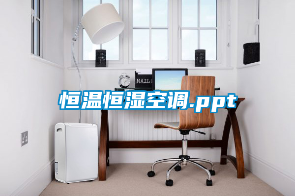 恒溫恒濕空調.ppt