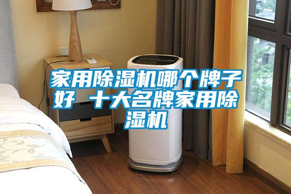 家用除濕機哪個牌子好 十大名牌家用除濕機