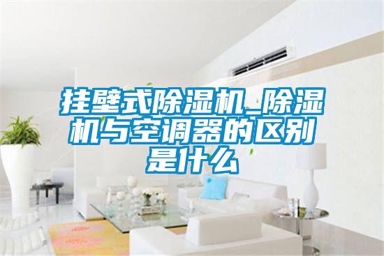 掛壁式除濕機_除濕機與空調器的區別是什么