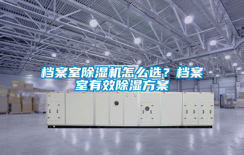 檔案室除濕機怎么選？檔案室有效除濕方案