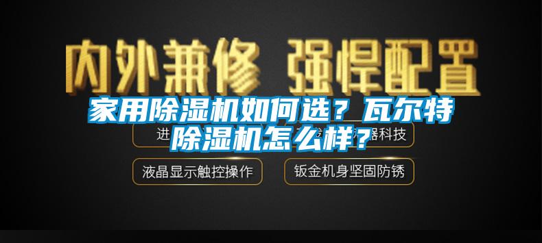 家用除濕機如何選？瓦爾特除濕機怎么樣？