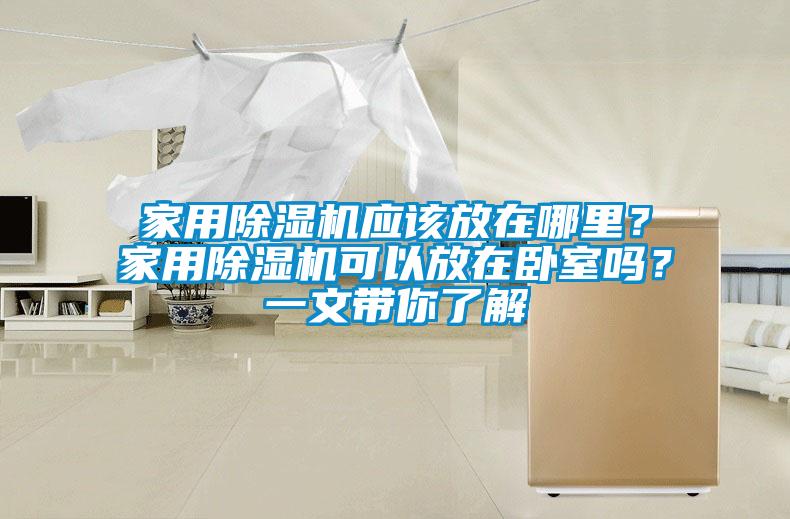 家用除濕機(jī)應(yīng)該放在哪里？家用除濕機(jī)可以放在臥室嗎？一文帶你了解