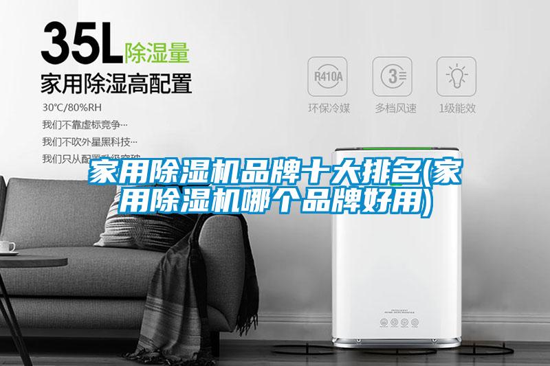 家用除濕機品牌十大排名(家用除濕機哪個品牌好用)