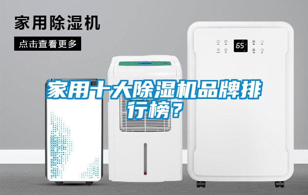 家用十大除濕機(jī)品牌排行榜？