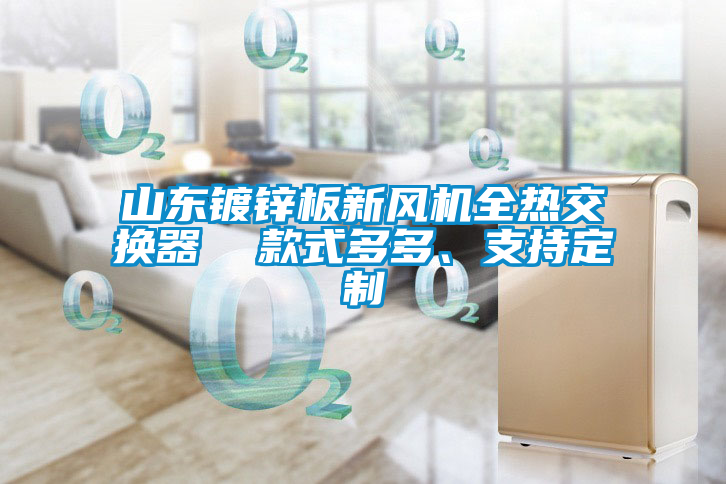 山東鍍鋅板新風機全熱交換器  款式多多、支持定制
