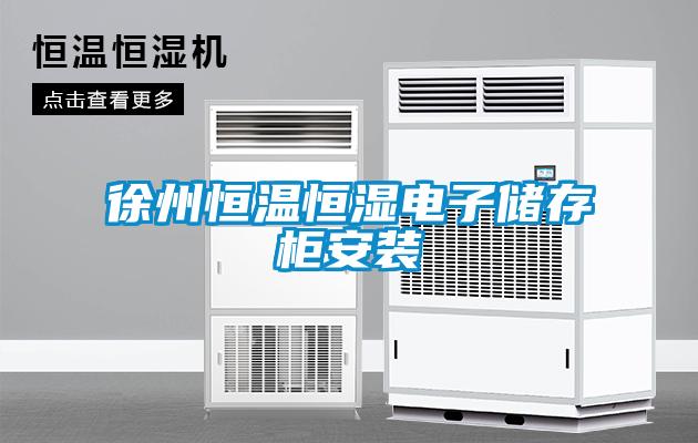 徐州恒溫恒濕電子儲存柜安裝