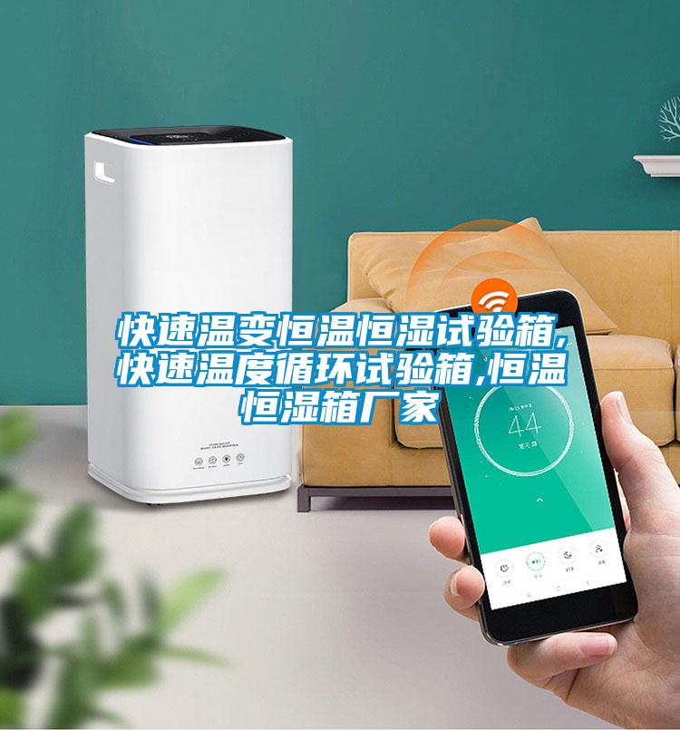 快速溫變恒溫恒濕試驗箱,快速溫度循環試驗箱,恒溫恒濕箱廠家