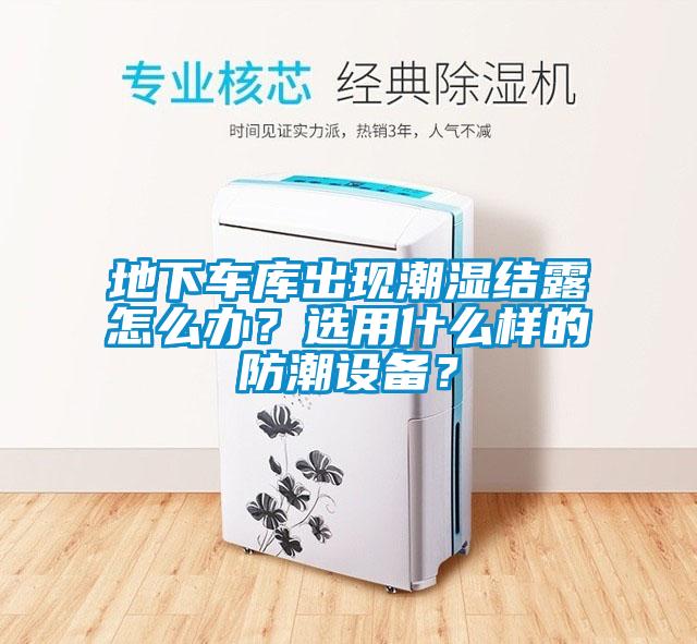 地下車庫出現潮濕結露怎么辦？選用什么樣的防潮設備？