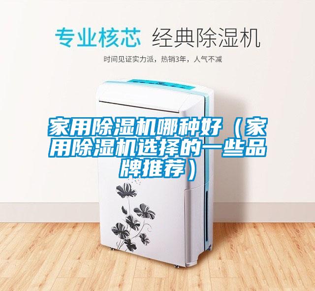 家用除濕機哪種好（家用除濕機選擇的一些品牌推薦）