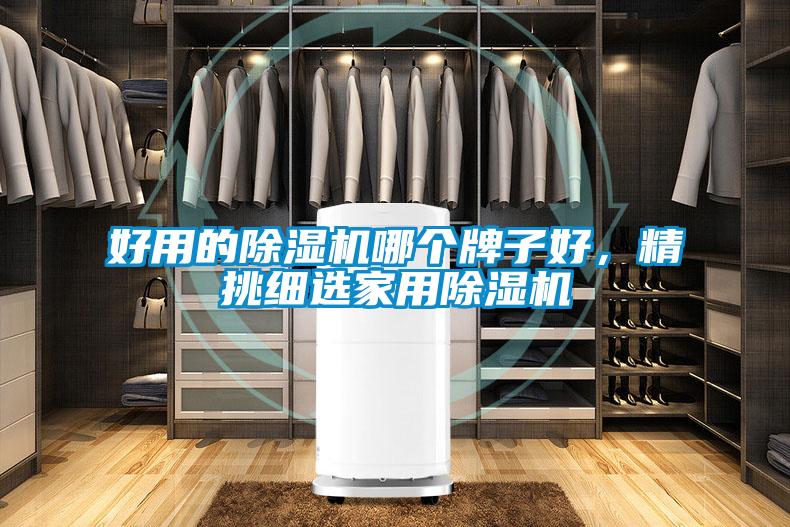 好用的除濕機哪個牌子好，精挑細選家用除濕機