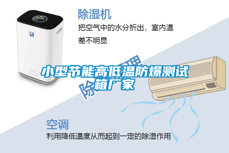 小型節能高低溫防爆測試箱廠家