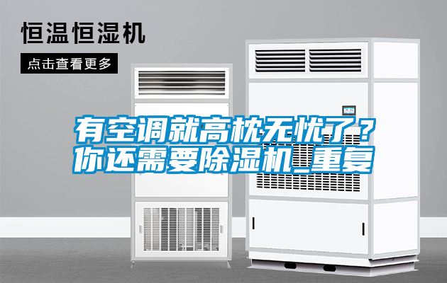 有空調(diào)就高枕無(wú)憂了？你還需要除濕機(jī)_重復(fù)