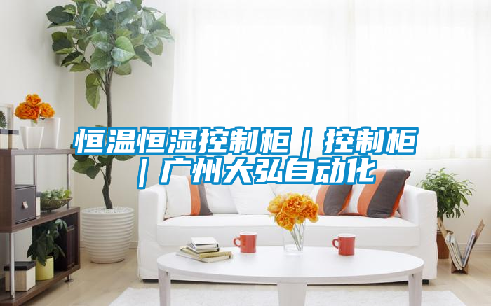 恒溫恒濕控制柜｜控制柜｜廣州大弘自動化