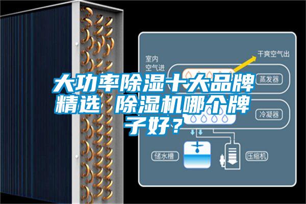 大功率除濕十大品牌精選 除濕機哪個牌子好？