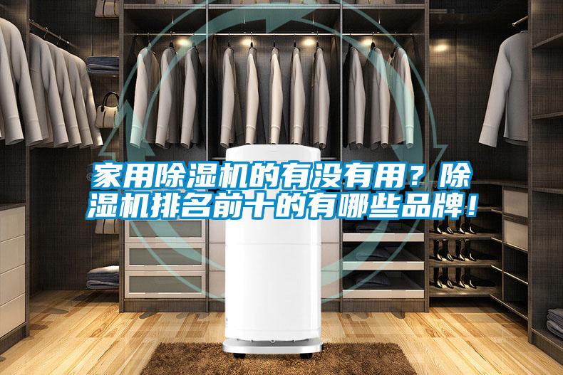 家用除濕機的有沒有用？除濕機排名前十的有哪些品牌！
