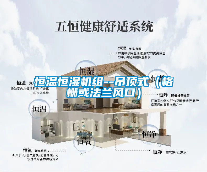 恒溫恒濕機組--吊頂式（格柵或法蘭風口）