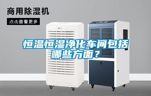 恒溫恒濕凈化車間包括哪些方面？