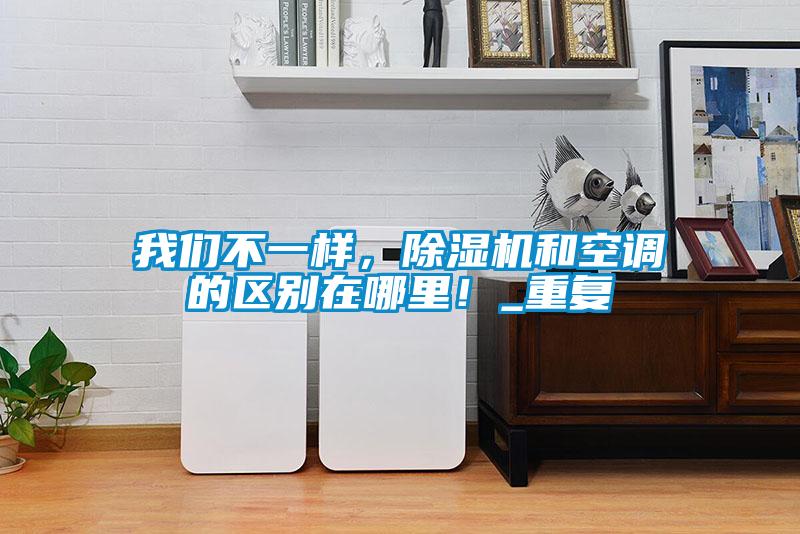 我們不一樣，除濕機(jī)和空調(diào)的區(qū)別在哪里！_重復(fù)