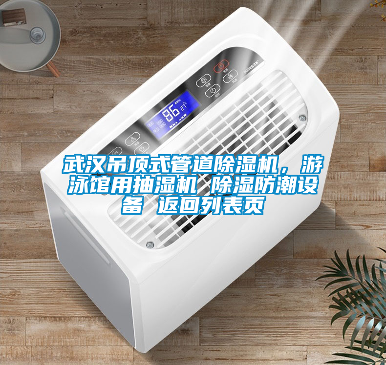 武漢吊頂式管道除濕機，游泳館用抽濕機 除濕防潮設備 返回列表頁