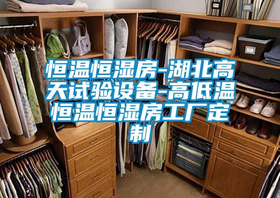 恒溫恒濕房-湖北高天試驗設(shè)備-高低溫恒溫恒濕房工廠定制