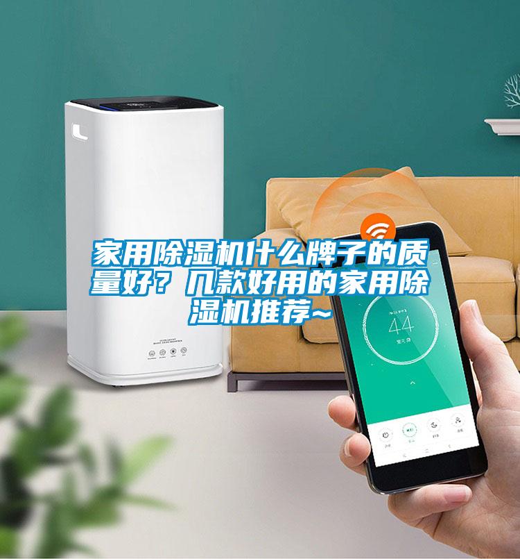家用除濕機什么牌子的質量好？幾款好用的家用除濕機推薦~