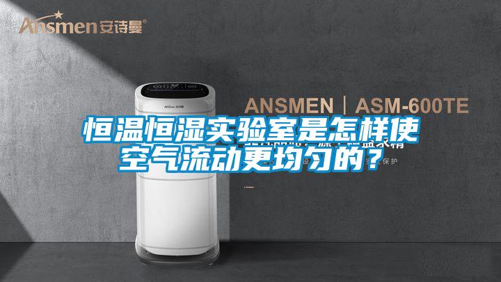 恒溫恒濕實驗室是怎樣使空氣流動更均勻的？